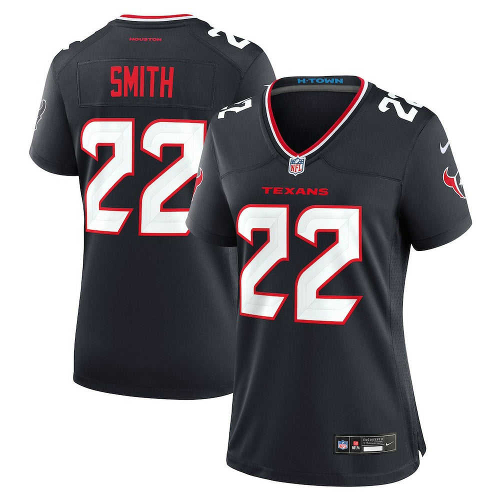 Jaylin Smith Houston Texans Women's Team Game Jersey Navy - Nike