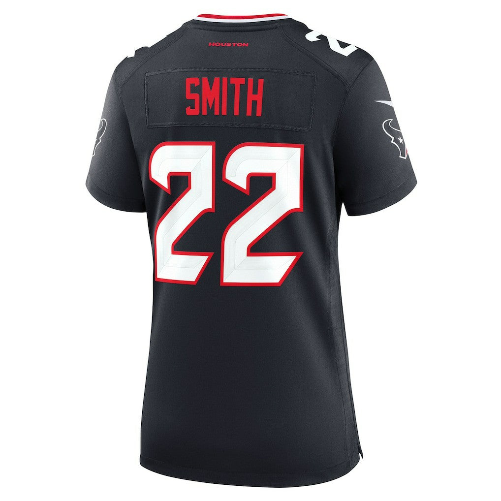 Jaylin Smith Houston Texans Women's Team Game Jersey - Navy | NFL Jerseys