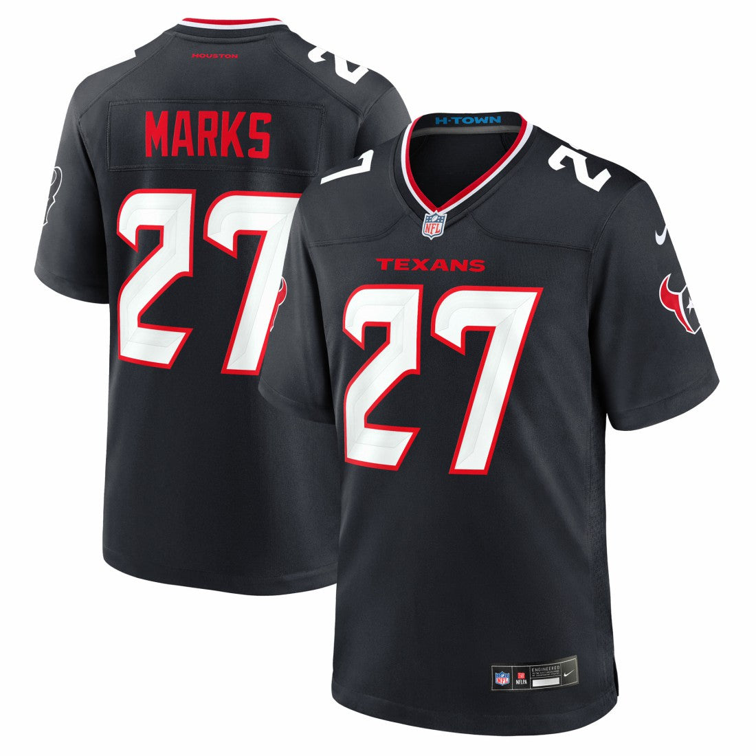 Woody Marks Houston Texans Team Game Jersey Navy - Nike