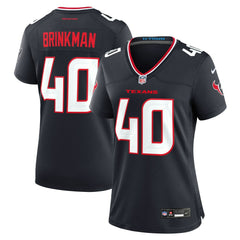 Austin Brinkman Houston Texans Women's Team Game Jersey Navy - Nike