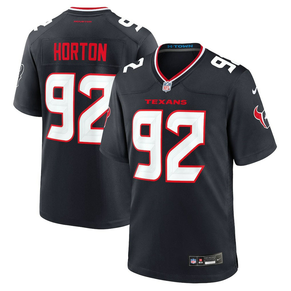 Dylan Horton Houston Texans Team Game Jersey Navy - Nike