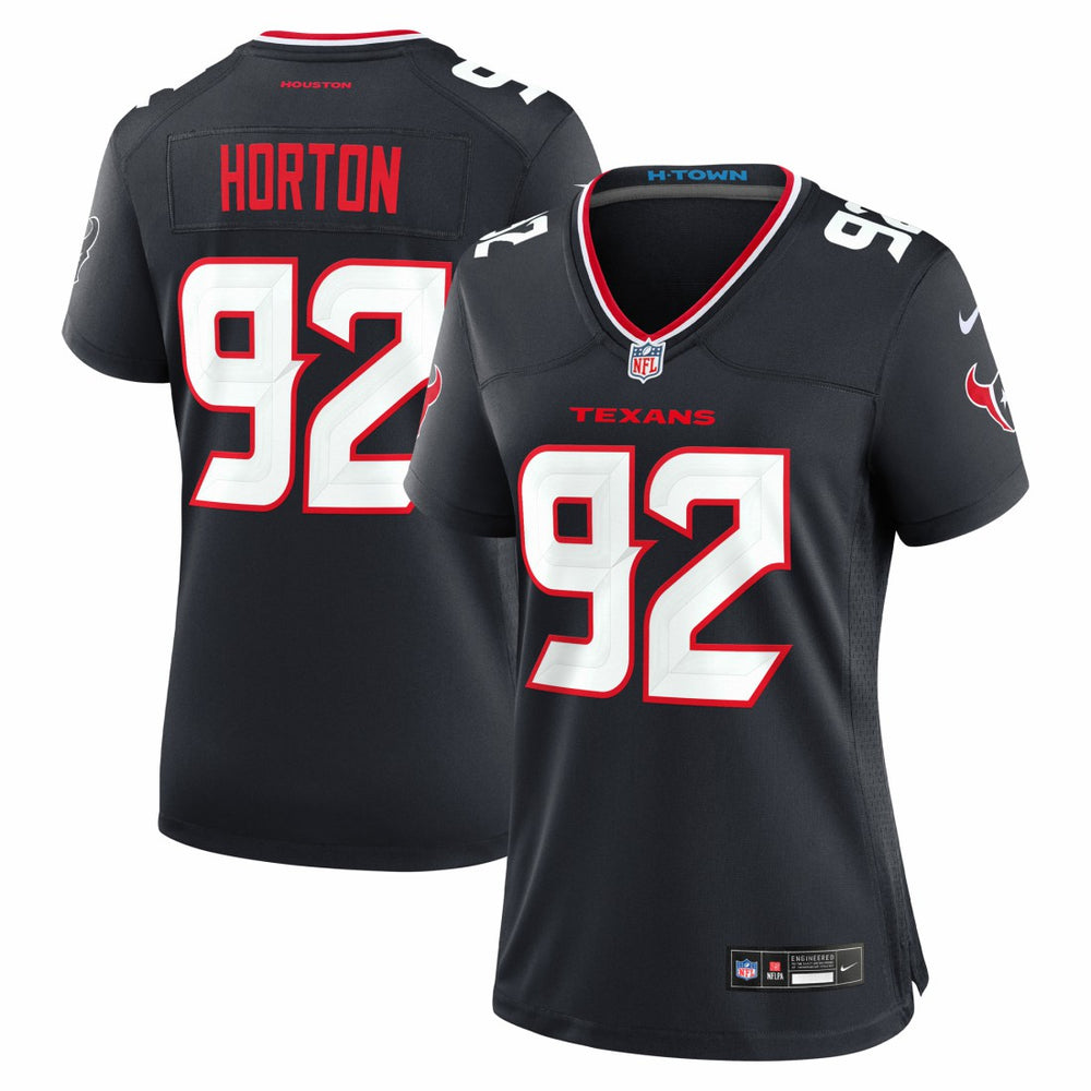 Dylan Horton Houston Texans Women's Team Game Jersey Navy - Nike