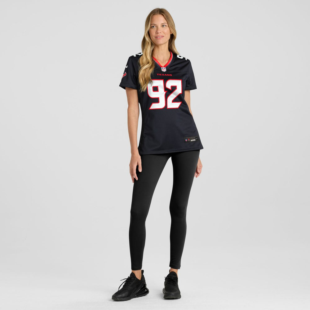 Dylan Horton Houston Texans Women's Team Game Jersey Navy - Nike