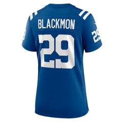 Mekhi Blackmon Indianapolis Colts Women's Team Game Jersey Royal - Nike