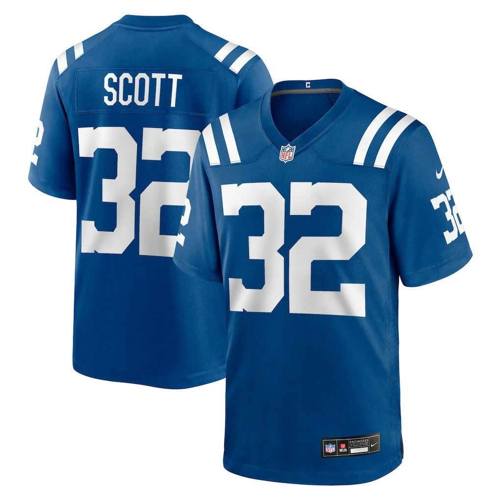 Daniel Scott Indianapolis Colts Team Game Jersey Royal - Nike