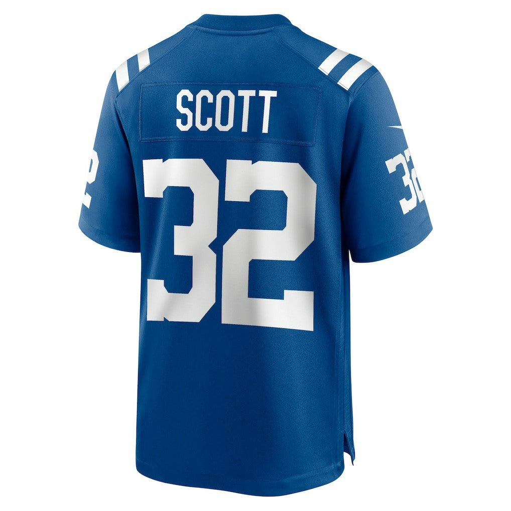 Daniel Scott Indianapolis Colts Team Game Jersey Royal - Nike