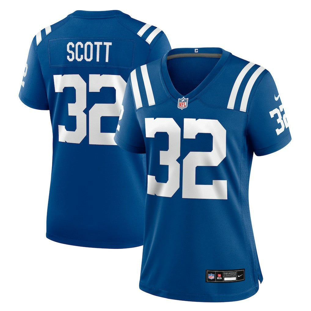 Daniel Scott Indianapolis Colts Women's Team Game Jersey Royal - Nike