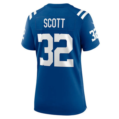 Daniel Scott Indianapolis Colts Women's Team Game Jersey - Royal | NFL Jerseys