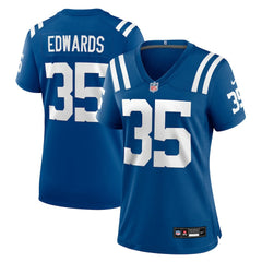 Johnathan Edwards Indianapolis Colts Women's Team Game Jersey Royal - Nike