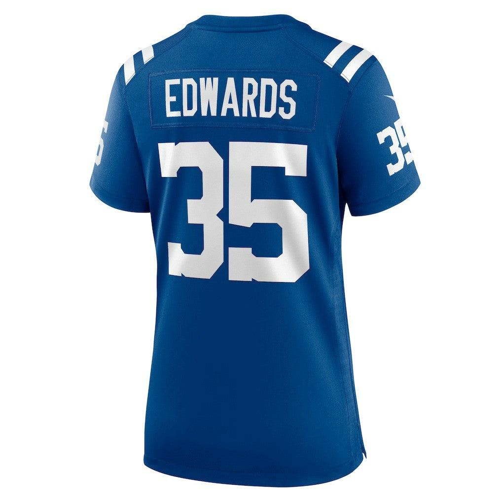 Johnathan Edwards Indianapolis Colts Women's Team Game Jersey Royal - Nike