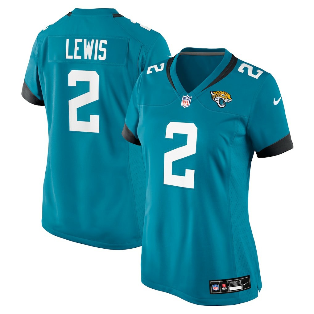 Jourdan Lewis Jacksonville Jaguars Women's Team Game Jersey Teal - Nike
