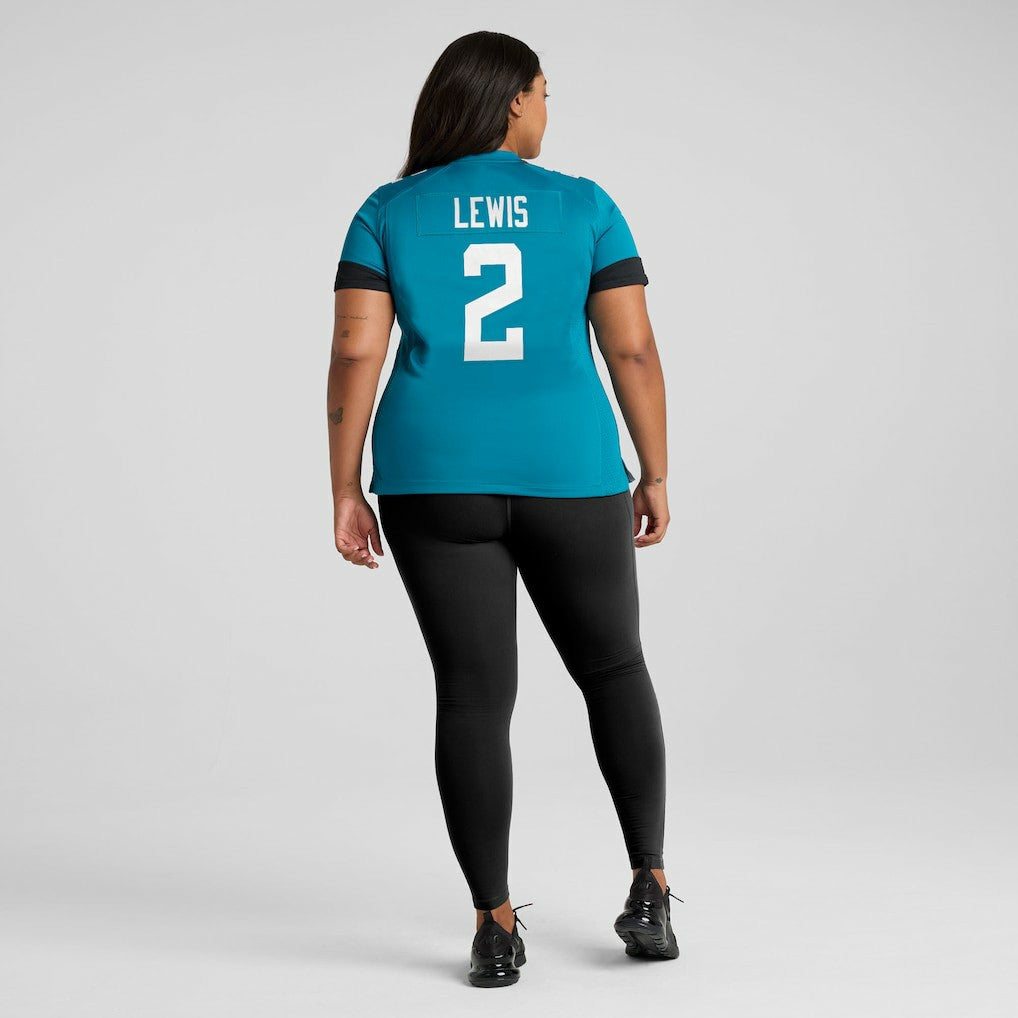 Jourdan Lewis Jacksonville Jaguars Women's Team Game Jersey Teal - Nike