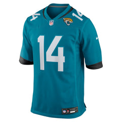 Nick Mullens Jacksonville Jaguars Team Game Jersey Teal - Nike