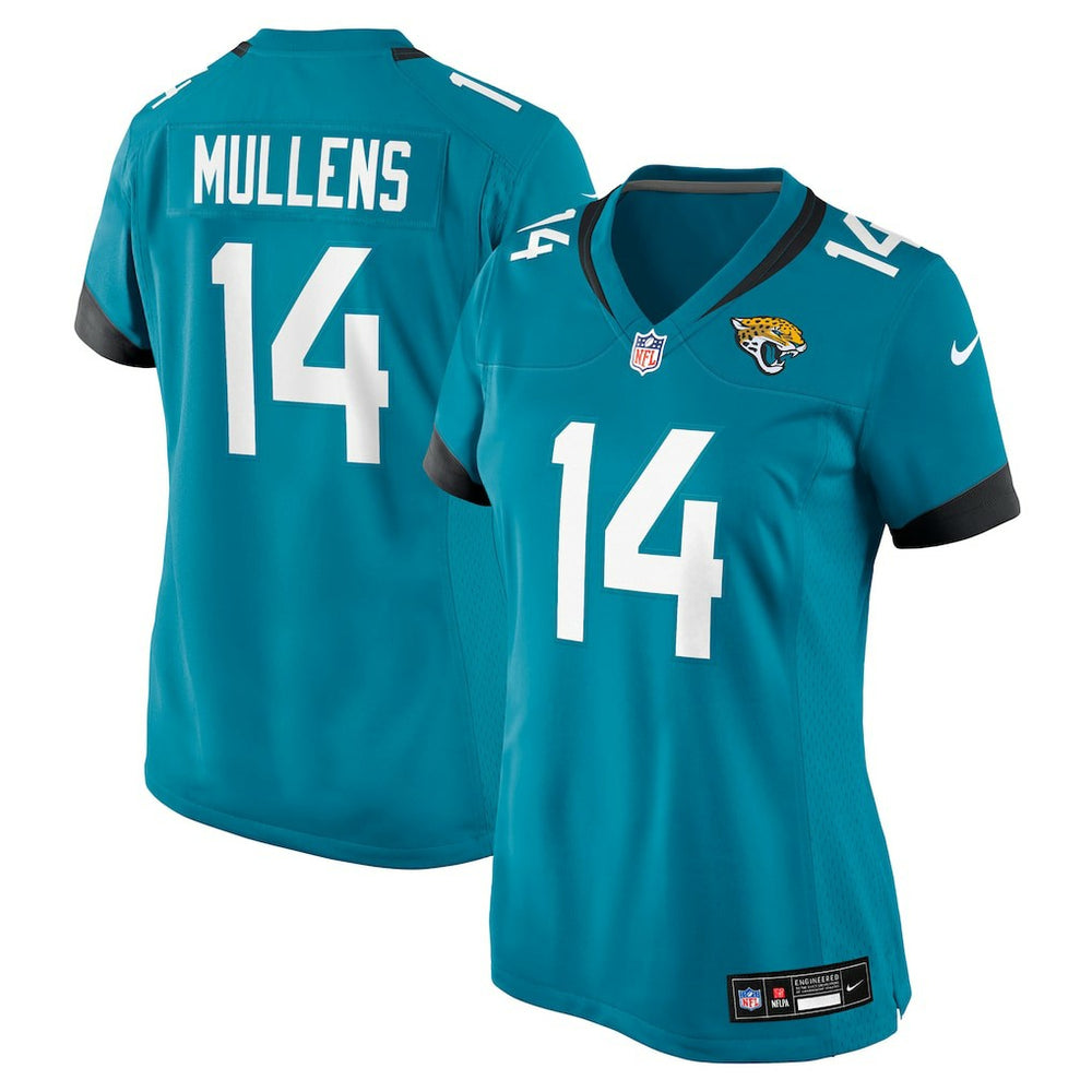 Nick Mullens Jacksonville Jaguars Women's Team Game Jersey Teal - Nike