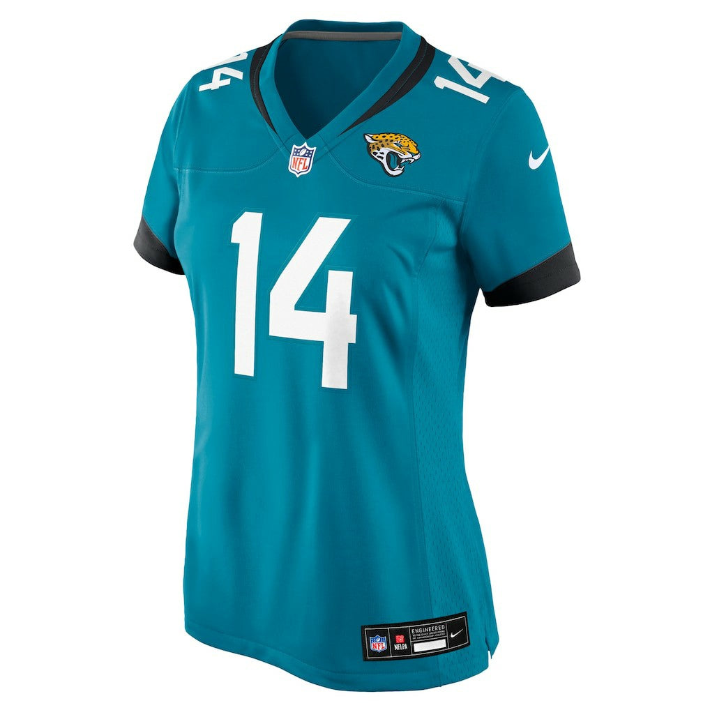 Nick Mullens Jacksonville Jaguars Women's Team Game Jersey Teal - Nike