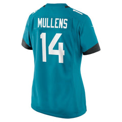 Nick Mullens Jacksonville Jaguars Women's Team Game Jersey Teal - Nike