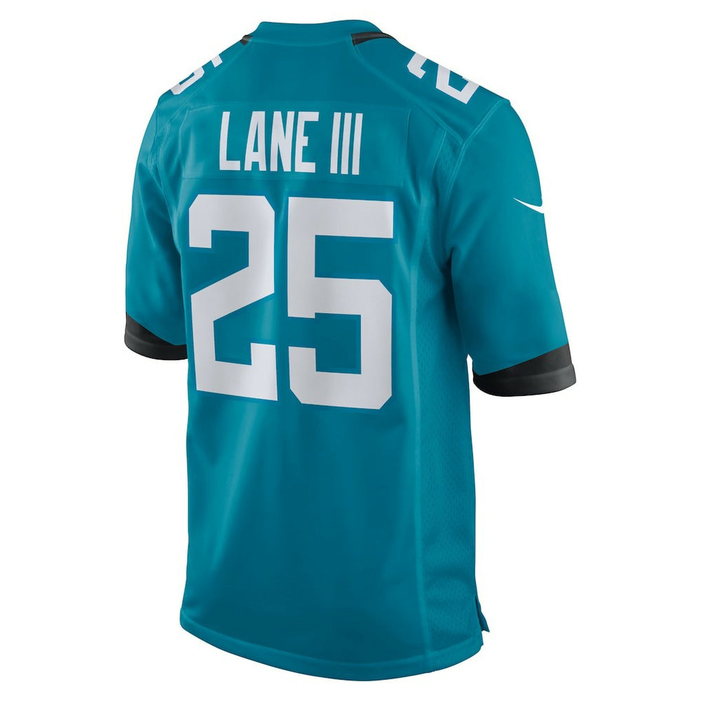 Rayuan Lane III Jacksonville Jaguars Team Game Jersey Teal - Nike