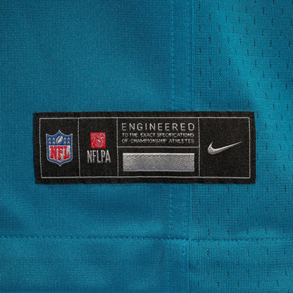 Bhayshul Tuten Jacksonville Jaguars Team Game Jersey - Teal | NFL Jerseys