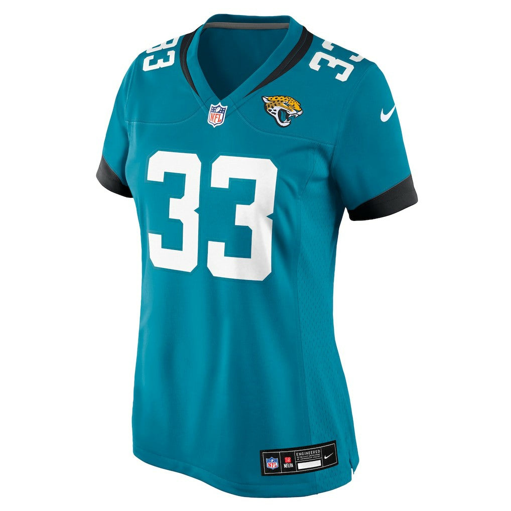 Bhayshul Tuten Jacksonville Jaguars Women's Team Game Jersey - Teal | NFL Jerseys