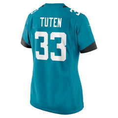Bhayshul Tuten Jacksonville Jaguars Women's Team Game Jersey Teal - Nike