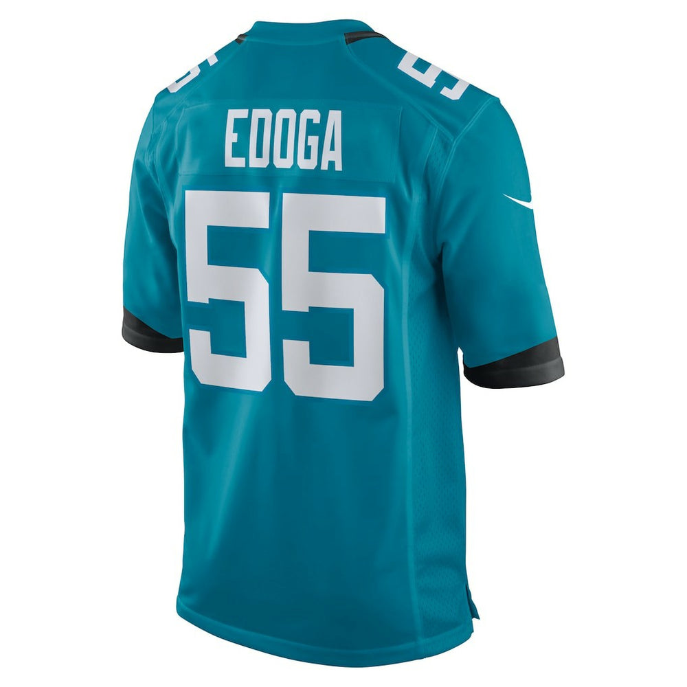 Chuma Edoga Jacksonville Jaguars Team Game Jersey Teal - Nike