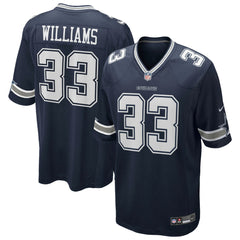 Javonte Williams Dallas Cowboys Team Game Jersey Navy - Nike