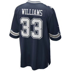 Javonte Williams Dallas Cowboys Team Game Jersey Navy - Nike