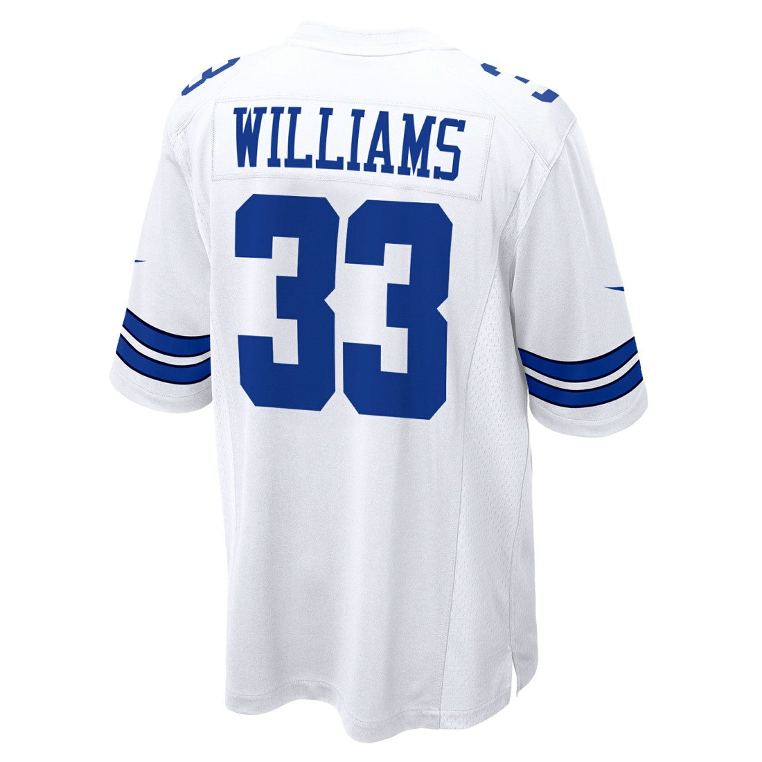 Javonte Williams Dallas Cowboys Game Jersey - White | NFL Jerseys