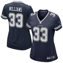 Javonte Williams Dallas Cowboys Women's Team Game Jersey Navy - Nike