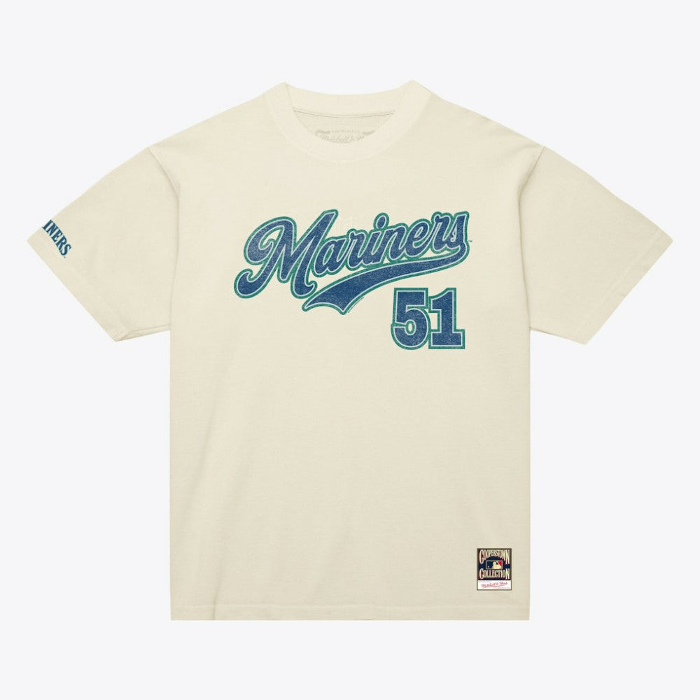 Ichiro Suzuki Seattle Mariners Mitchell & Ness Cooperstown Collection Throwback Name & Number T-Shirt Near Me
