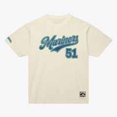 Ichiro Suzuki Seattle Mariners Mitchell & Ness Cooperstown Collection Throwback Name & Number T-Shirt Near Me