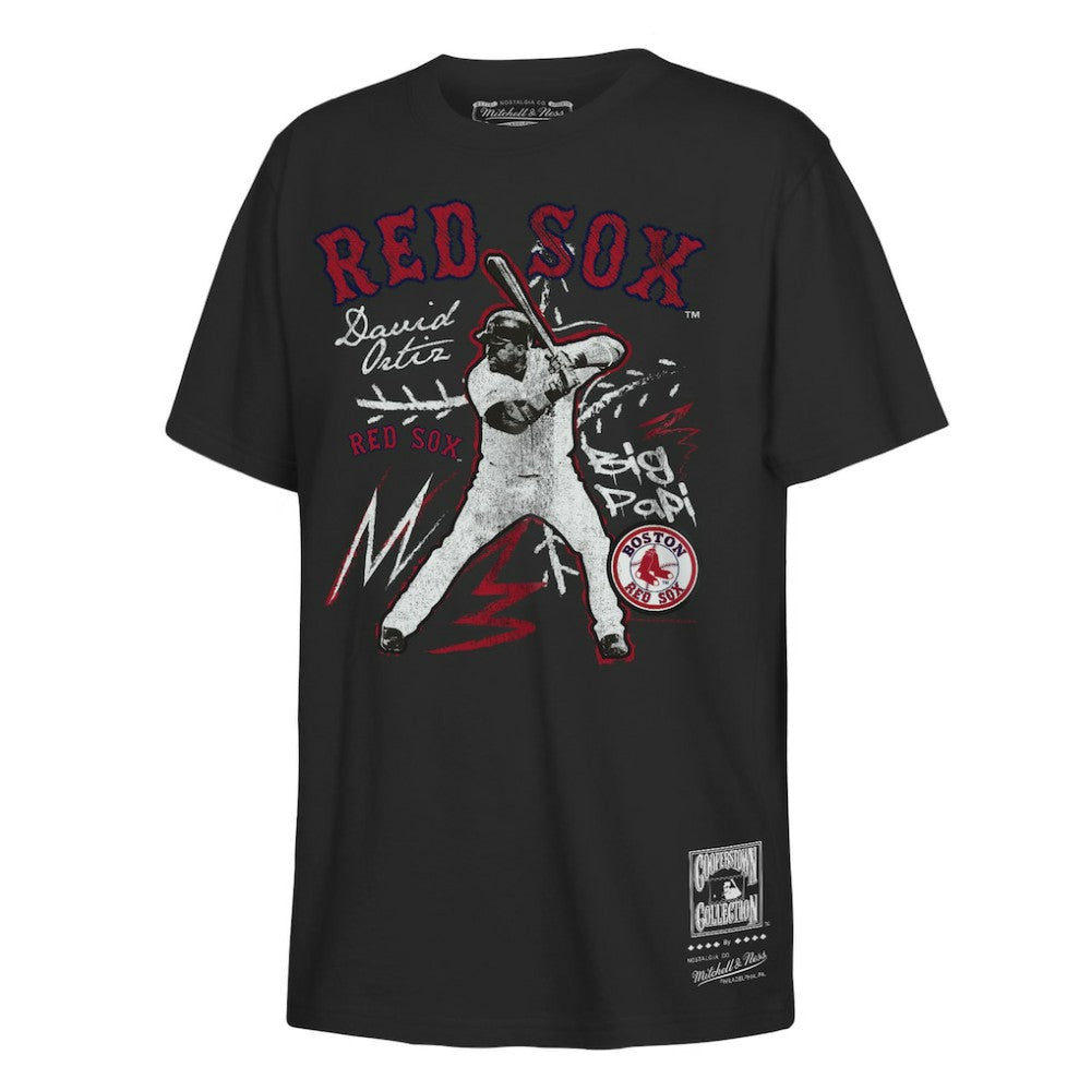 David Ortiz Boston Red Sox Mitchell & Ness Youth Chalked Up Player T-Shirt Lifestyle
