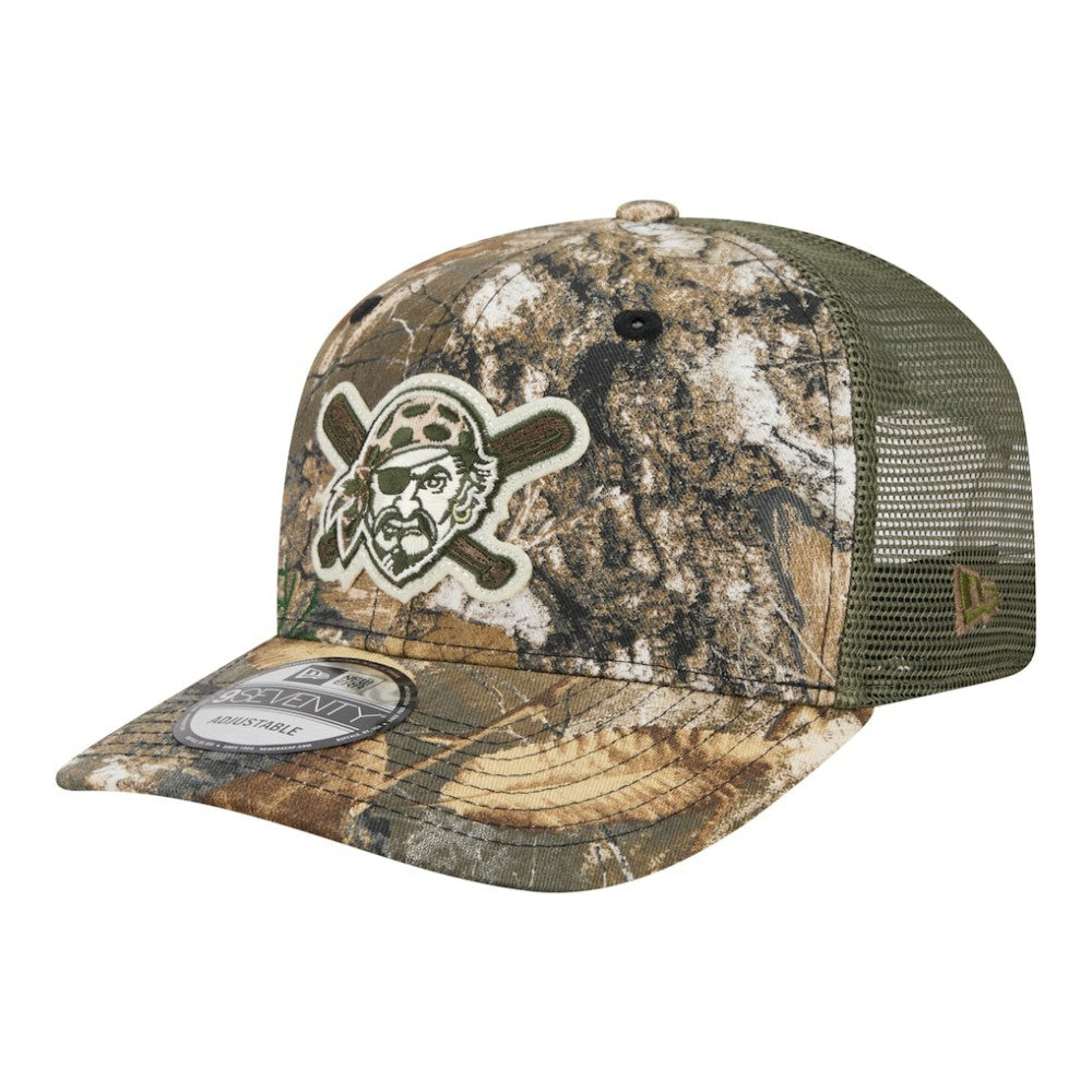 Pittsburgh Pirates New Era Realtree 9SEVENTY Adjustable Hat Online