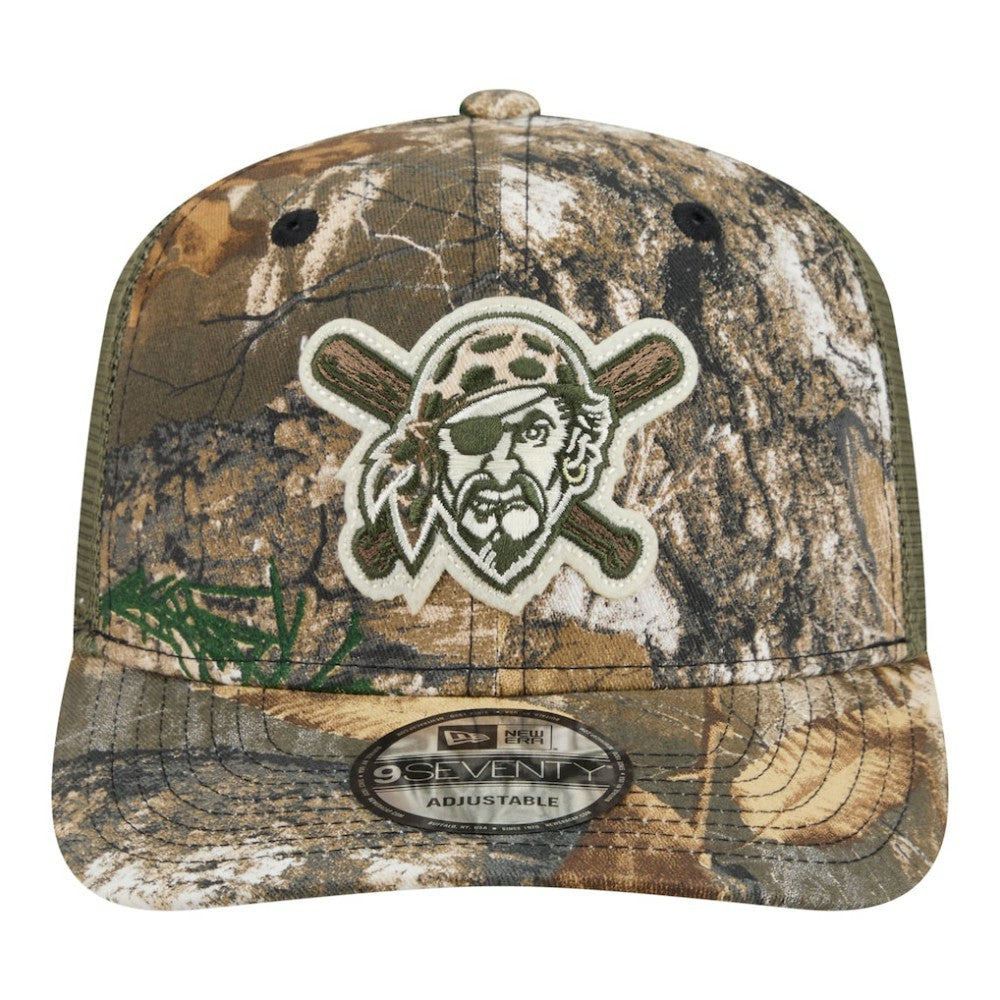 Pittsburgh Pirates New Era Realtree 9SEVENTY Adjustable Hat Online