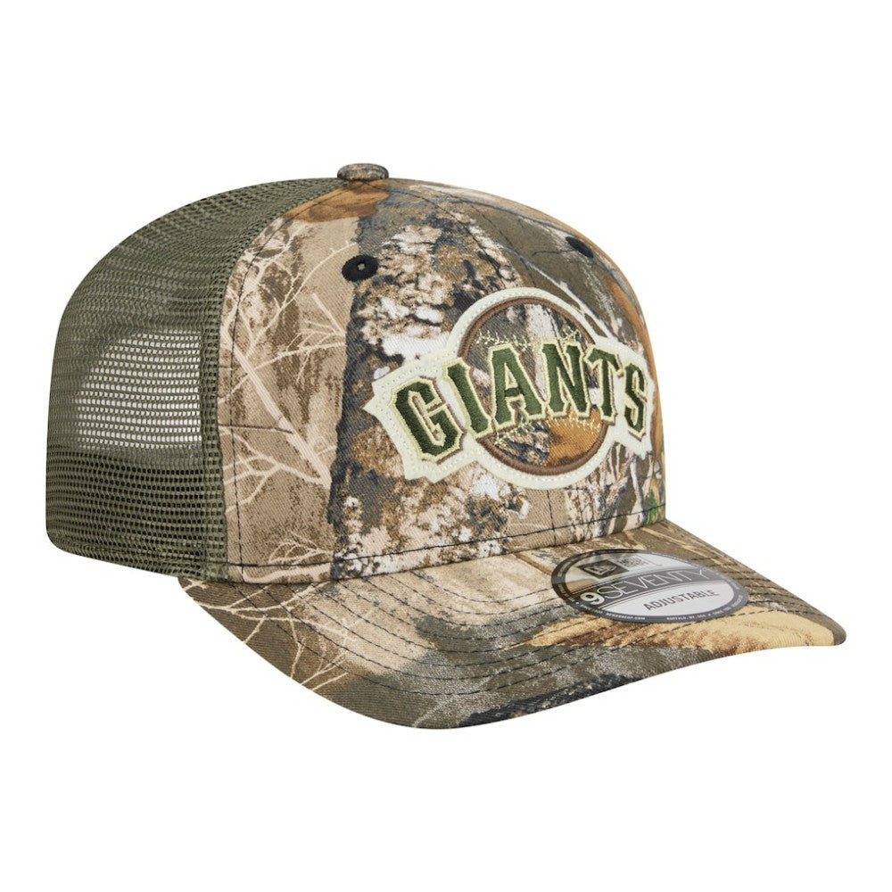 San Francisco Giants New Era Realtree 9SEVENTY Adjustable Hat discount