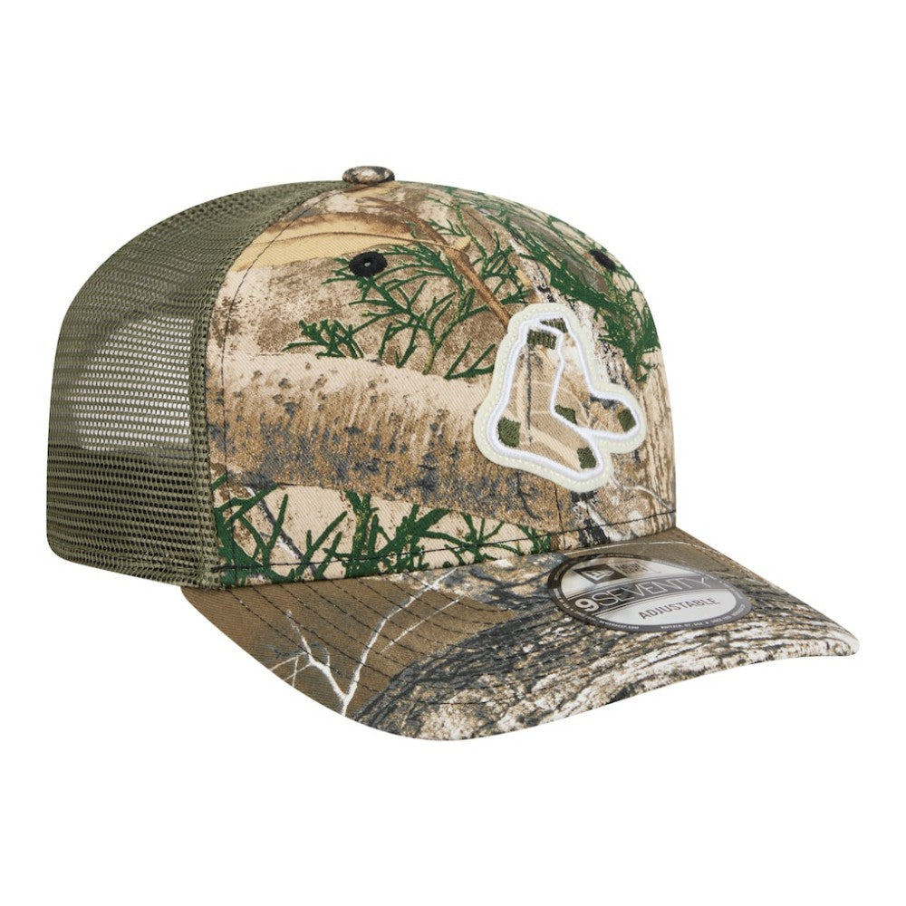 Boston Red Sox New Era Realtree 9SEVENTY Adjustable Hat Lifestyle