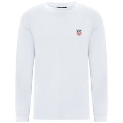 USMNT Levelwear Luxe Signature Long Sleeve T-Shirts - White