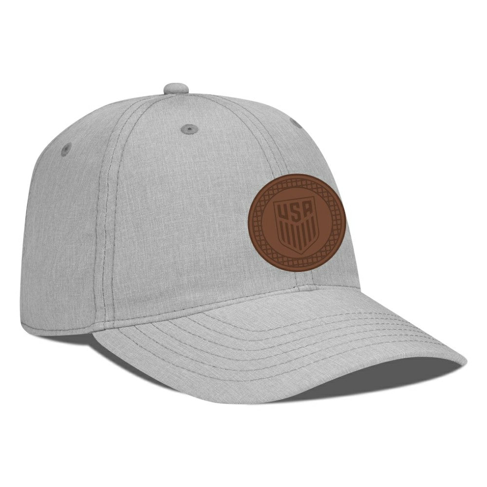 USMNT Levelwear Idol Periscope Stretch-Snap Adjustable Hat - Heather Gray