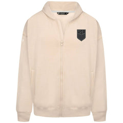 USMNT Levelwear Oversized Uphill Full-Zip Hoodie - Khaki