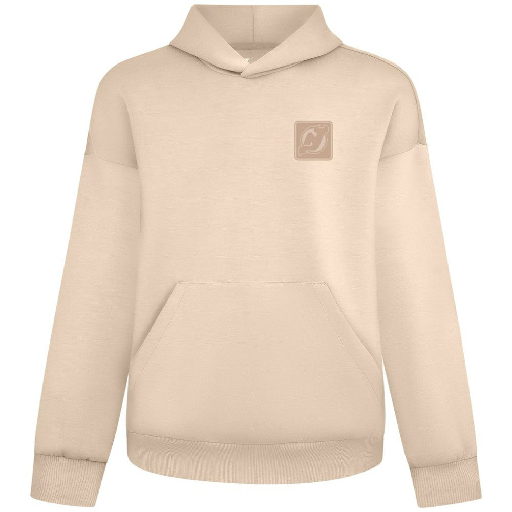 New Jersey Devils - Levelwear Unisex Tri-Blend Luxe Signature Hoodie Khaki
