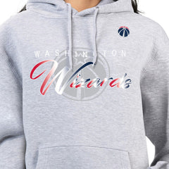 NBA - Washington Wizards G-III 4Her by Carl Banks Women's Shadow Logo Tri-Blend Fleece Hoodie - Gray