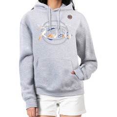 NBA - New York Knicks G-III 4Her by Carl Banks Women's Shadow Logo Tri-Blend Fleece Hoodie - Gray