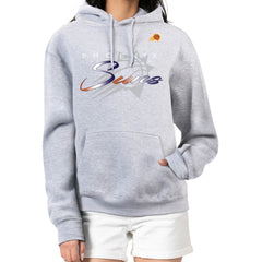 NBA - Phoenix Suns G-III 4Her by Carl Banks Women's Shadow Logo Tri-Blend Fleece Hoodie - Gray