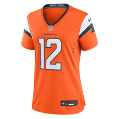 RJ Harvey Denver Broncos Women's Team Game Jersey Orange - Nike