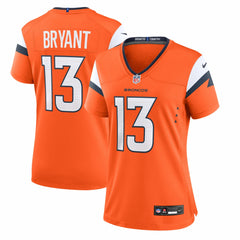 Pat Bryant Denver Broncos Women's Team Game Jersey Orange - Nike