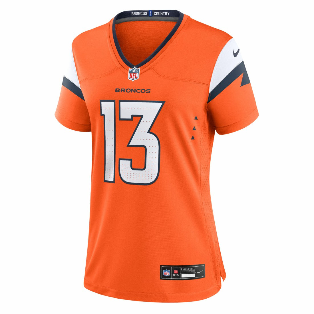 Pat Bryant Denver Broncos Women's Team Game Jersey - Orange | NFL Jerseys