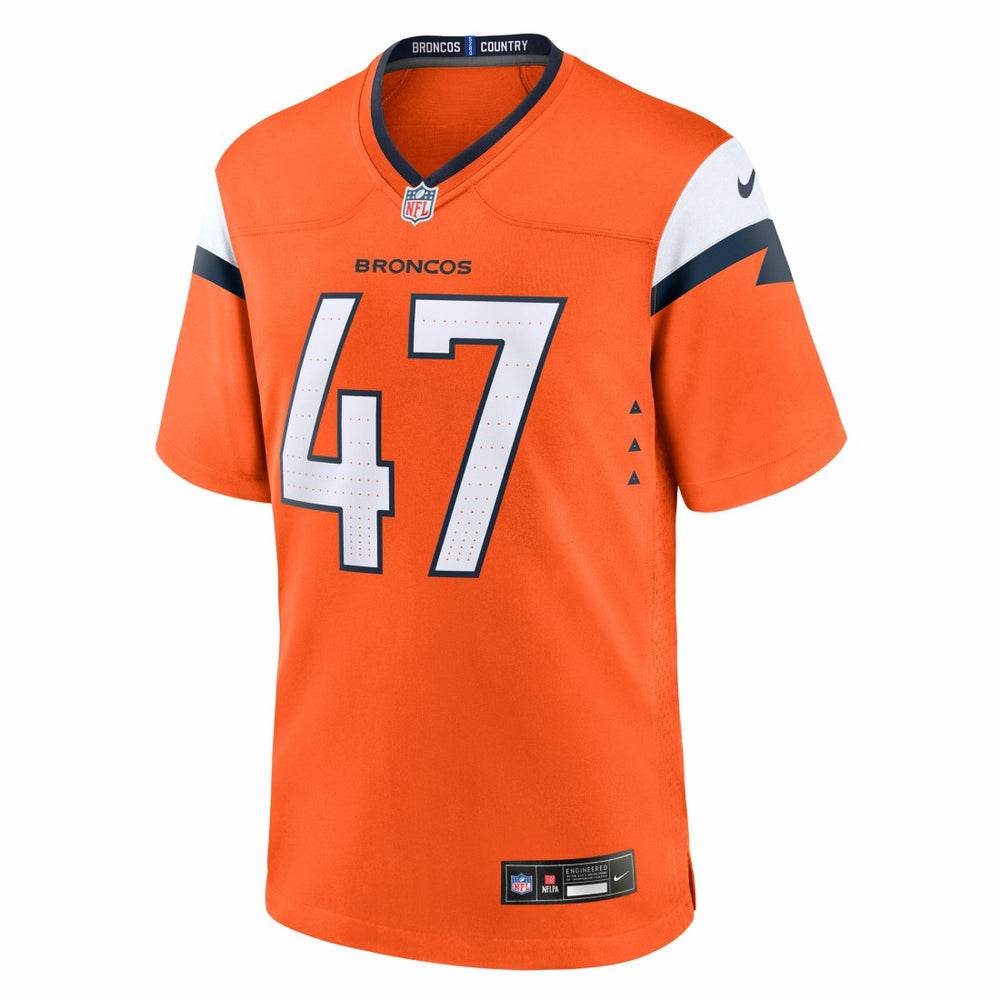 Karene Reid Denver Broncos Team Game Jersey Orange - Nike