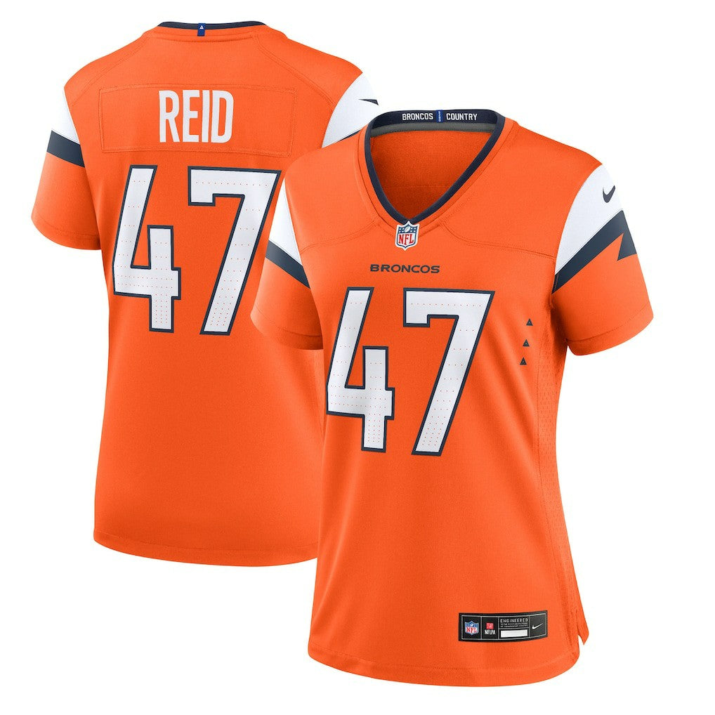 Karene Reid Denver Broncos Women's Team Game Jersey Orange - Nike