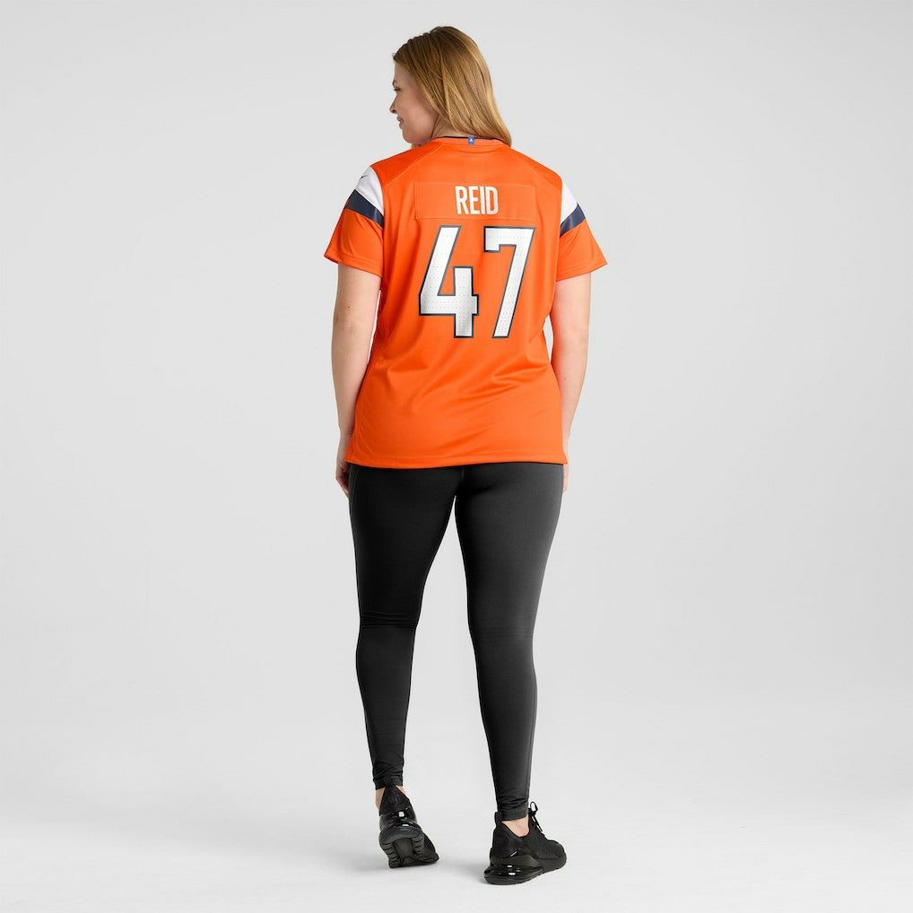 Karene Reid Denver Broncos Women's Team Game Jersey Orange - Nike