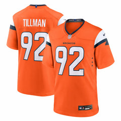 Dondrea Tillman Denver Broncos Team Game Jersey Orange - Nike